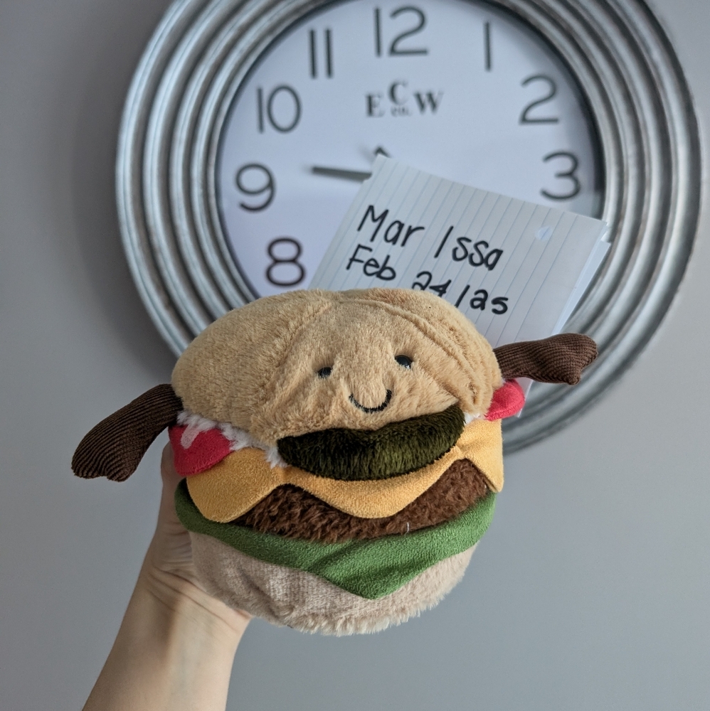 Jellycat Burger 🍔